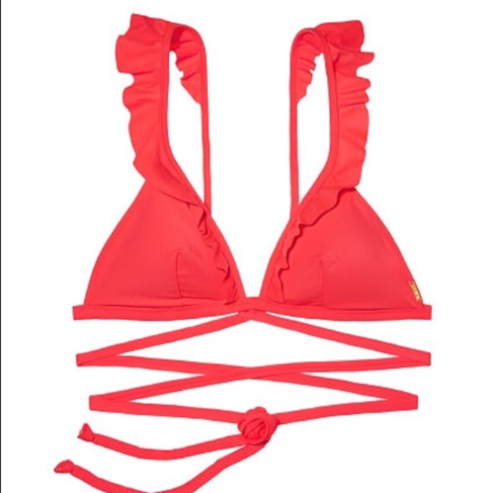 Victoria’s Secret PINK ruffle bikini top
